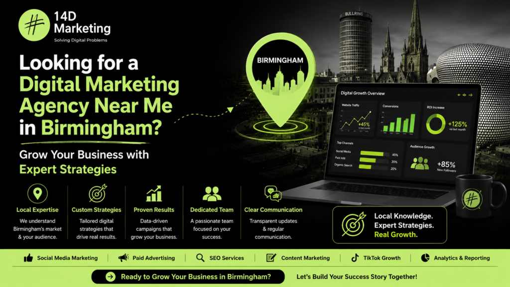 Digital Marketing Agency Near Me in Birmingham